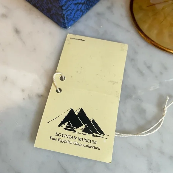 Collectible 16" Egyptian Museum Glass Tree - Picture 7 of 7